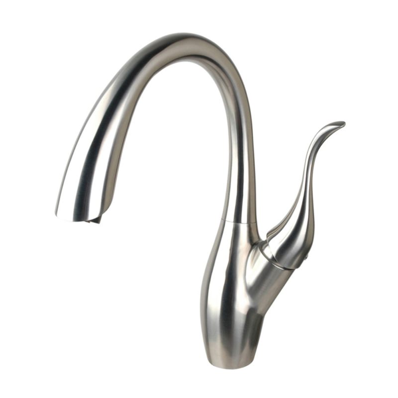 Solid Stainless Steel best pull down kitchen faucet