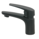 black bathroom sink faucet