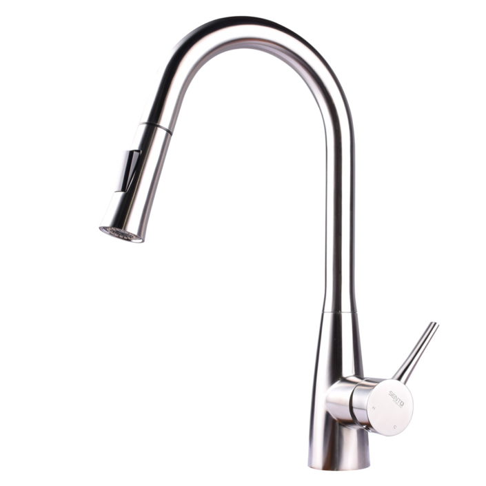 Exquisite Kitchen Faucet with pull down sprayer