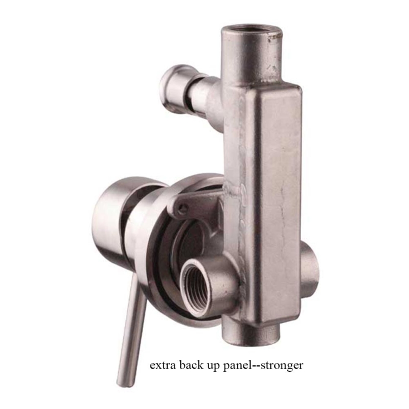 wall mounted shower diverter valve