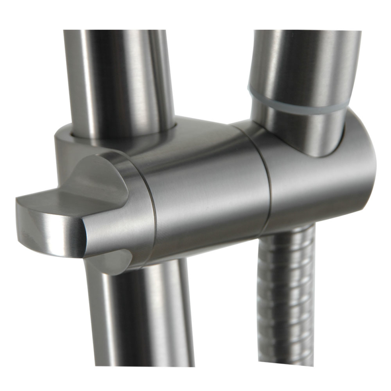 stainlss steel shower handle holder