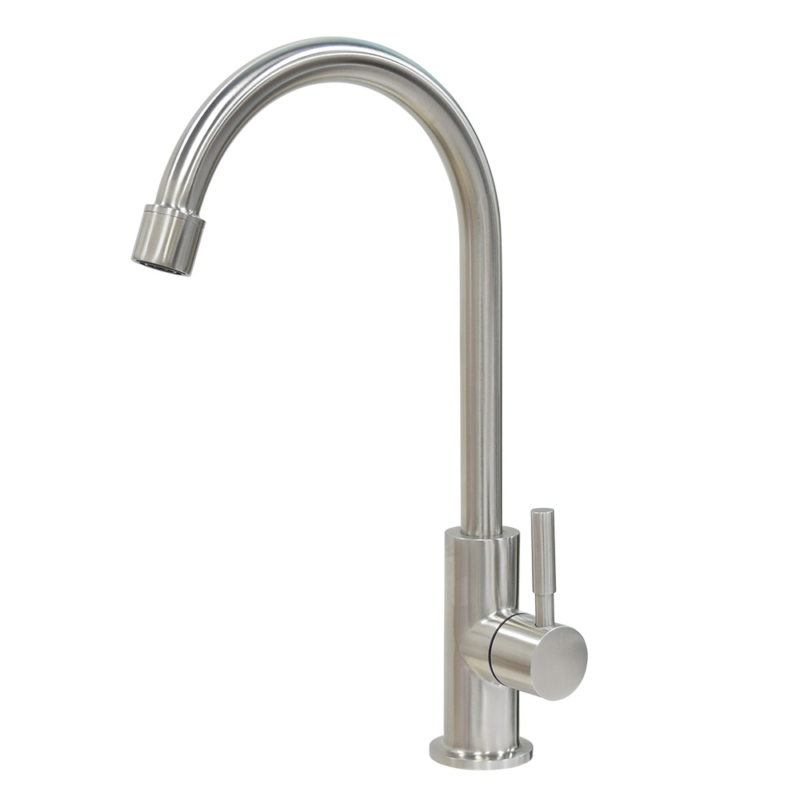 Stainless steel outdoor kitchen faucet