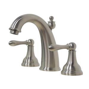 luxury 2 lever handles widesread bathroom faucet, stainless steel,Bertoldi