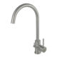 Single hole kitchen faucet with dishwasher valve