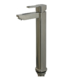 Stainless steel tall bathroom faucet