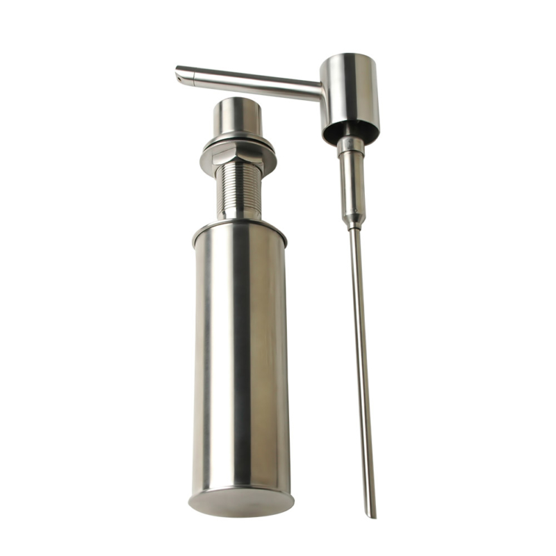 stainless kitchen soap dispenser