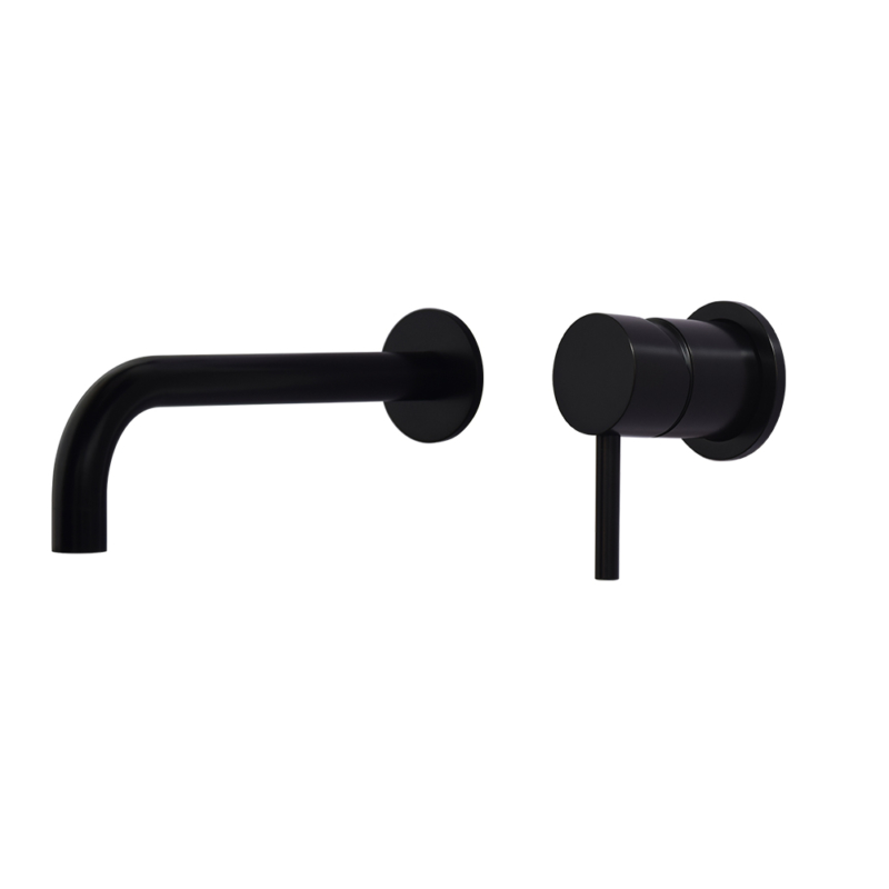 black Concealed Bathtub faucet