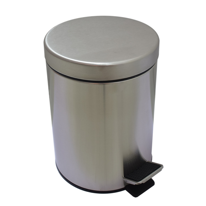 stainless steel garbage can