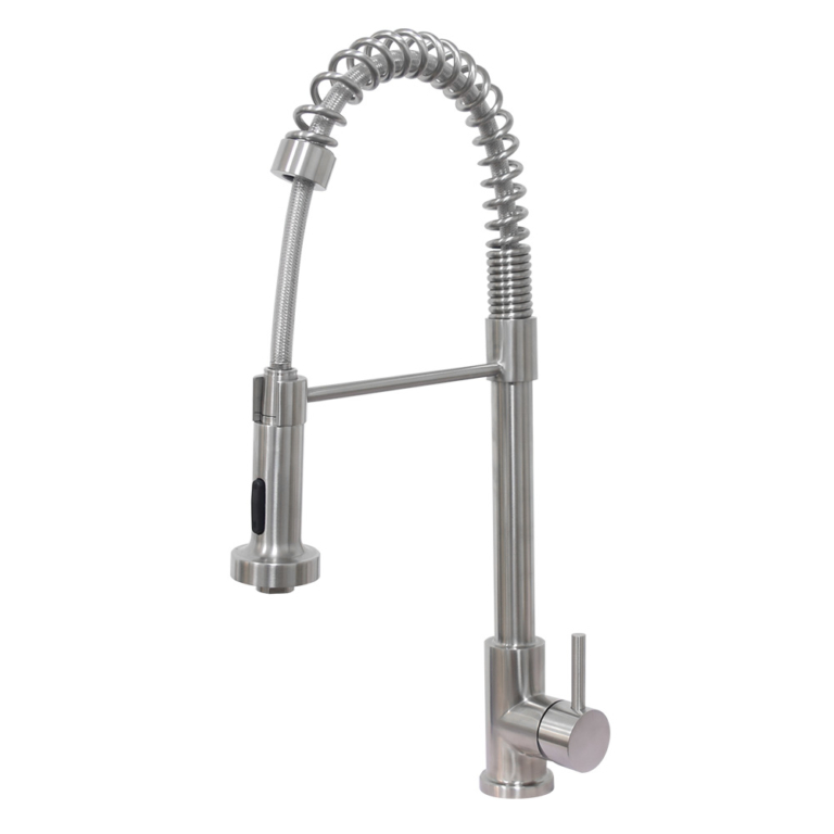 Commercial sink faucet stainless steel with sprayer Sento Faucets