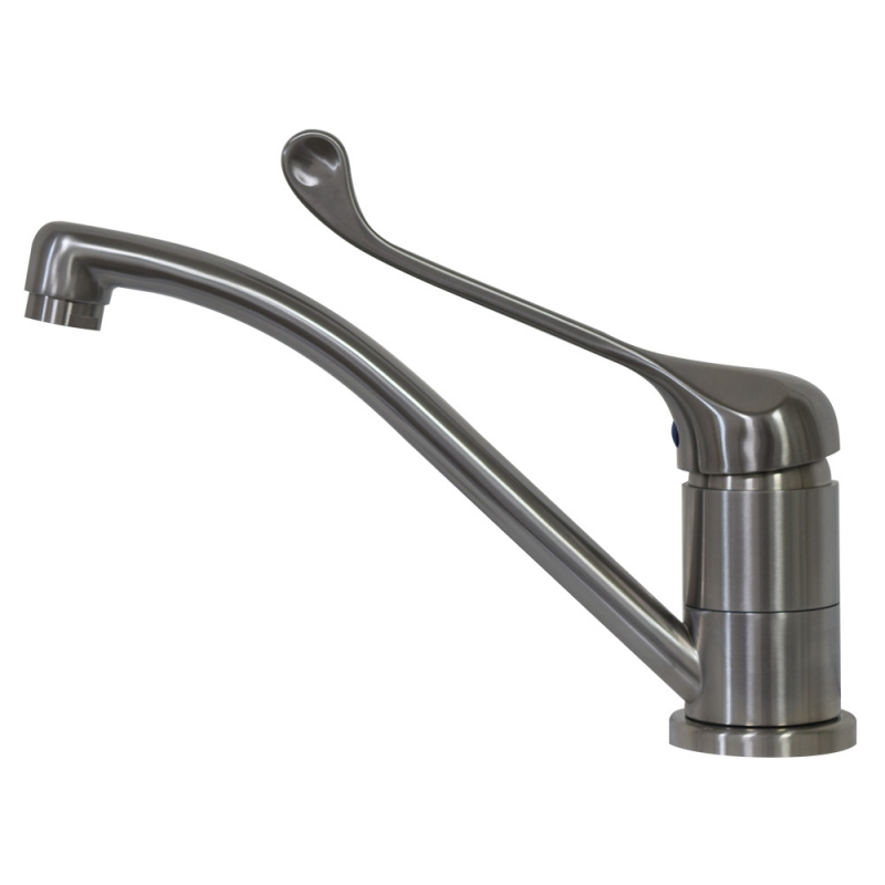 Healthcare Bathroom and Sink Extended Lever Stainless steel Medical faucet