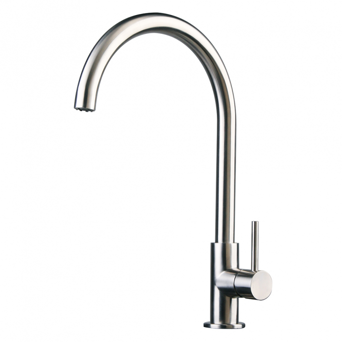 ultra minimal stainless steel bar mono tap