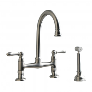 Traditional kitchen sink Bridge Faucet made of high quality stainless steel