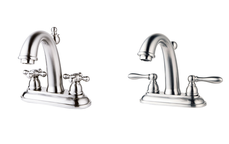 Stainless steel widespread bathroom faucets Sento Faucets manufacturing