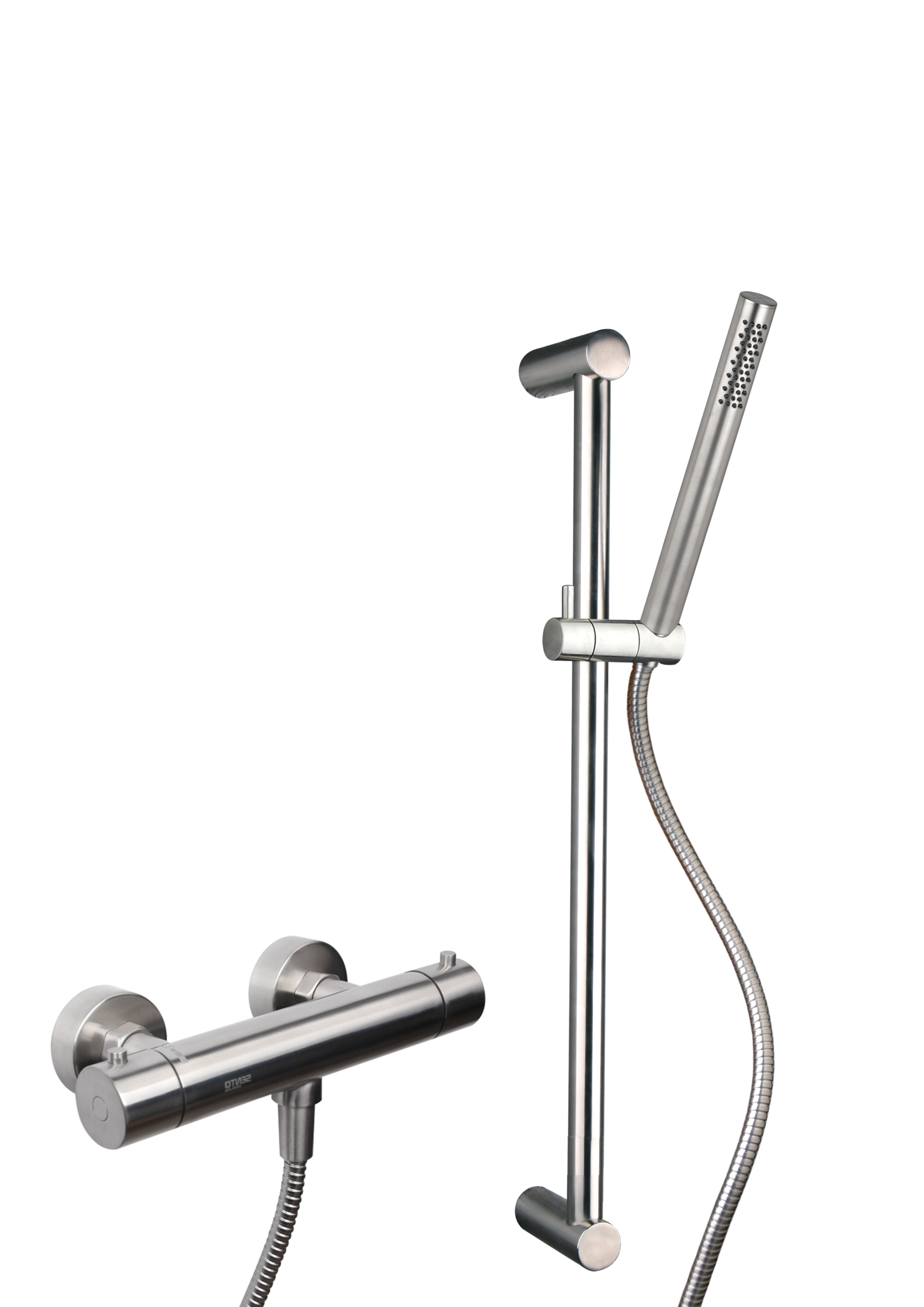 G-27C+B-66+B-77C (316) G-27L sento stainless steel 316 thermostatic shower set